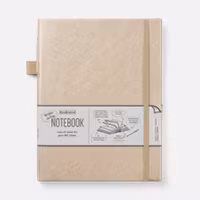 Bigger Things Notebook Gold