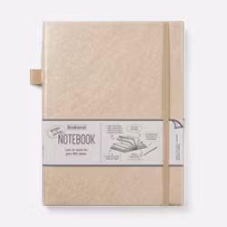Bigger Things Notebook Gold