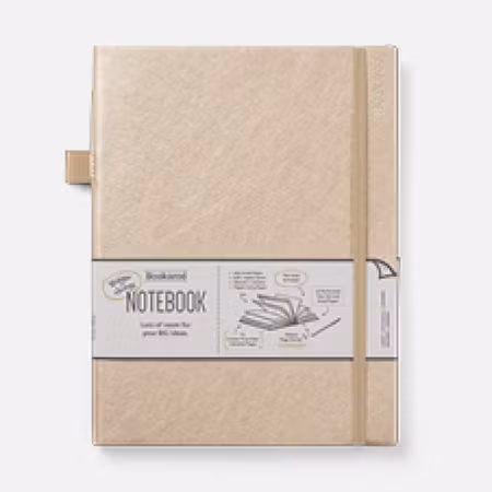 Bigger Things Notebook Gold