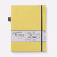 Bigger Things Notebook Lime