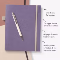 Bigger Things Notebook Turquoise