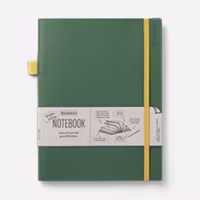 Bigger Things Notebook Forest Green