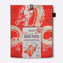 Books & Stuff Pouch Warrior Dragon