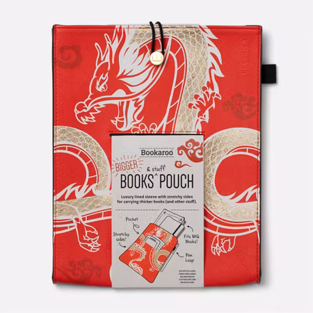 Books & Stuff Pouch Warrior Dragon