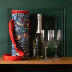 William Morris Strawberry Thief Bottle Cooler Bag