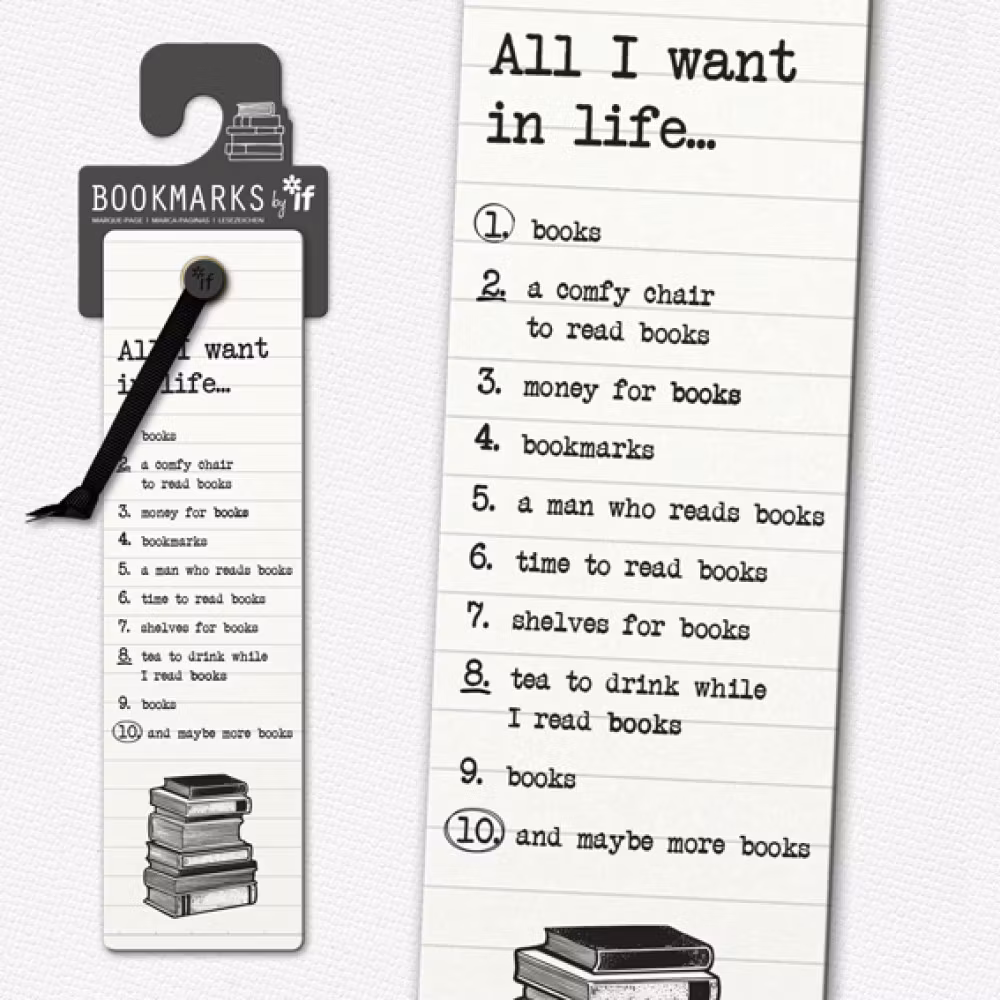 Bookmarks All I want in Life...