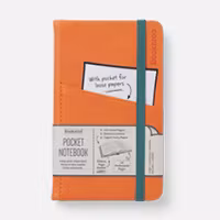 A6 Notebook Orange