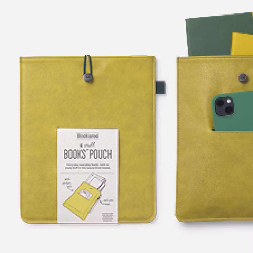 Books & Stuff Pouch Chartreuse