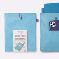 Books & Stuff Pouch Turquoise