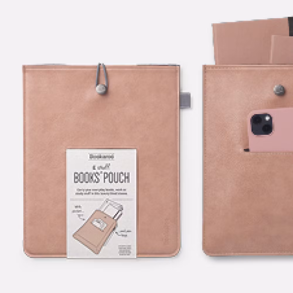 Books & Stuff Pouch Blush