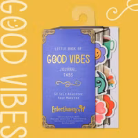 Journal Tabs Good Vibes