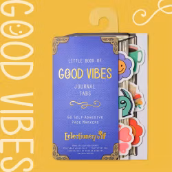 Journal Tabs Good Vibes
