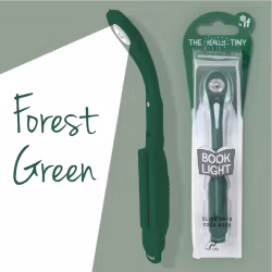 Tiny Book Light Forest Green