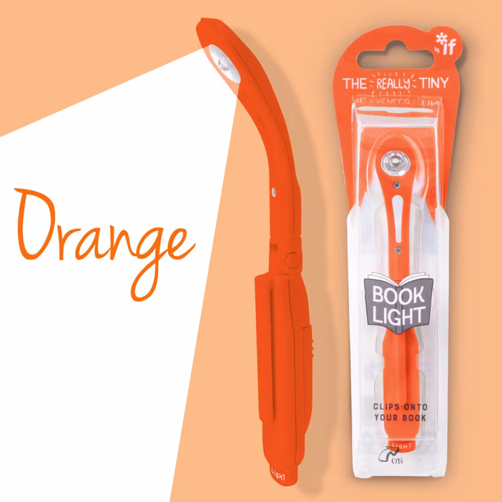 Tiny Book Light Orange