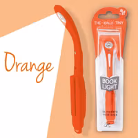 Tiny Book Light Orange