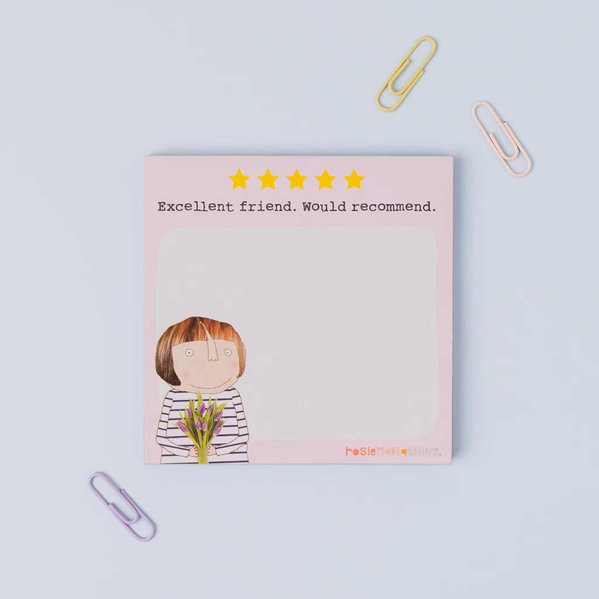 Sticky Jot Five Star Friend