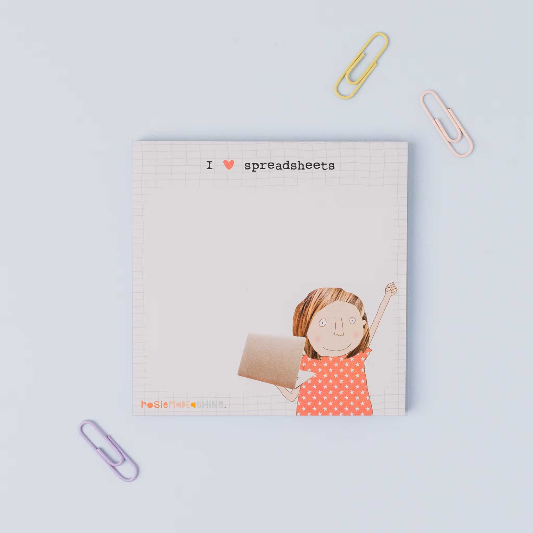 Sticky Jot Little Spreadsheets