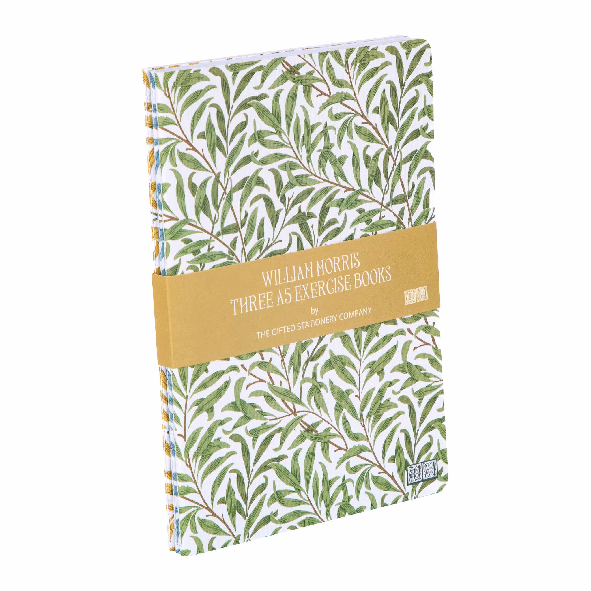 William Morris - Willow & Rose Notebook A5 3-pack