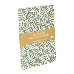 William Morris - Willow & Rose Notebook A5 3-pack