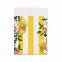Yellow Stripe - A5 Notebook
