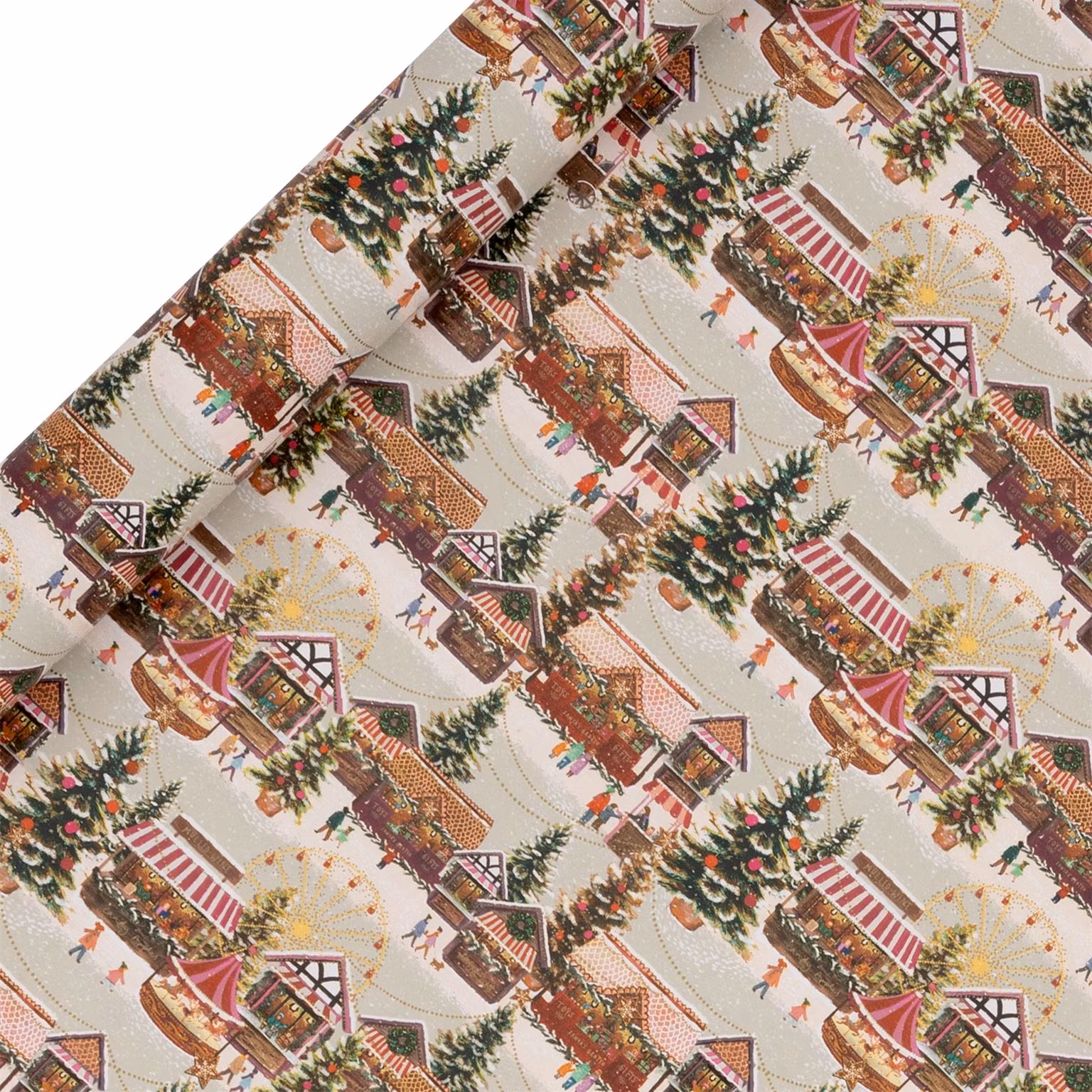 Giftwrap Christmas Market Silver