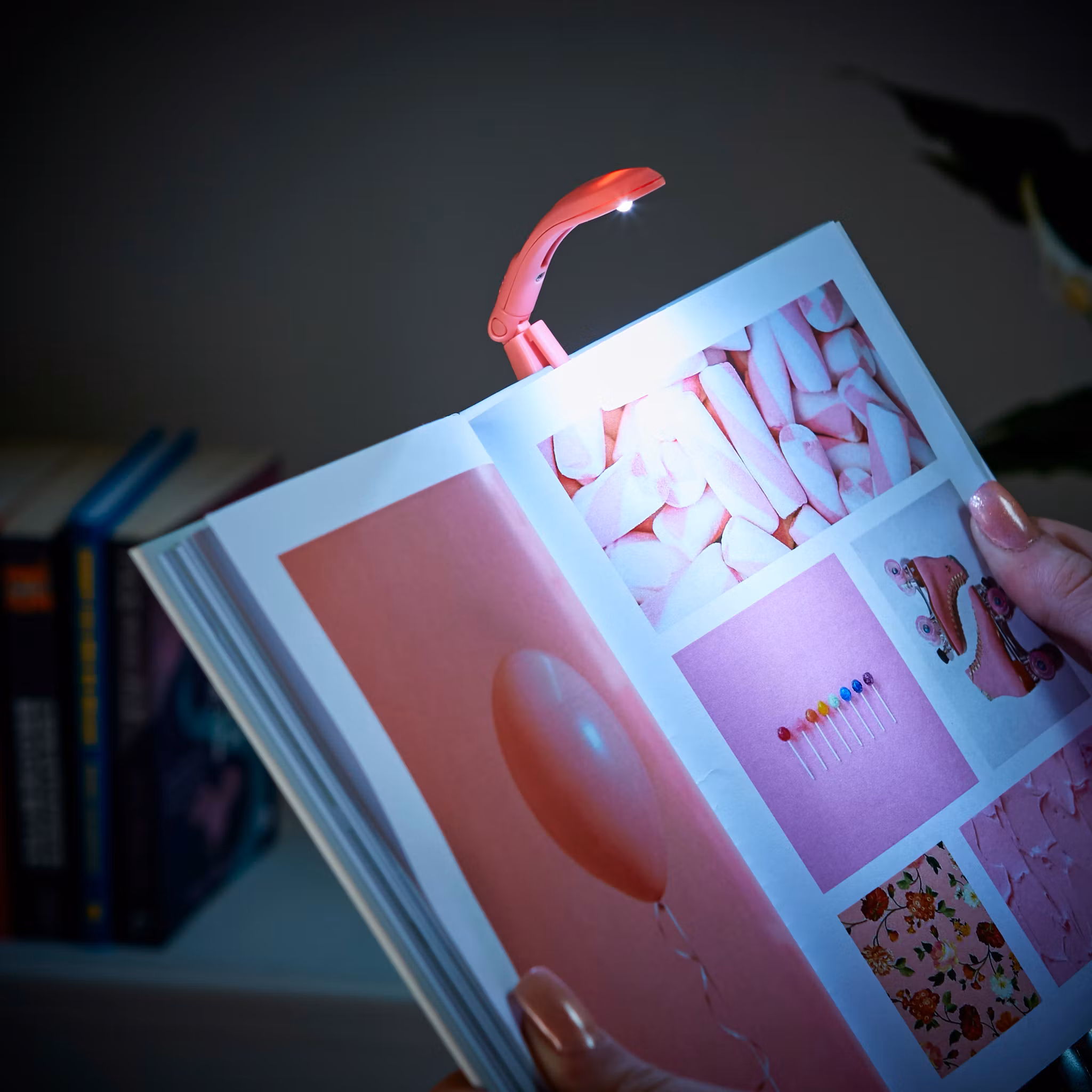 Tiny Book Light Petal Pink