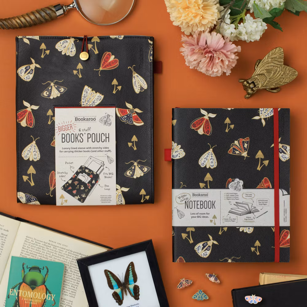 Dark Moth Stationery Display