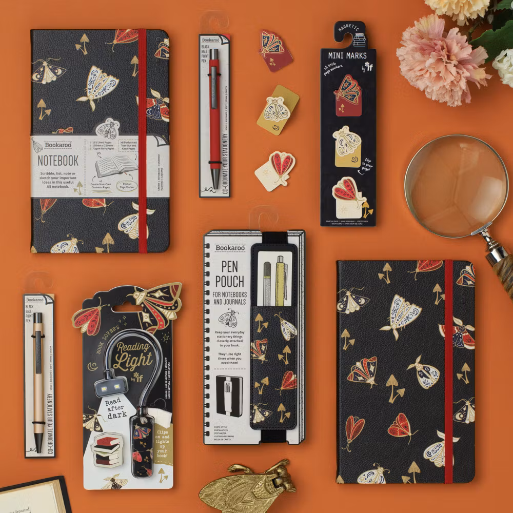 Dark Moth Stationery Display