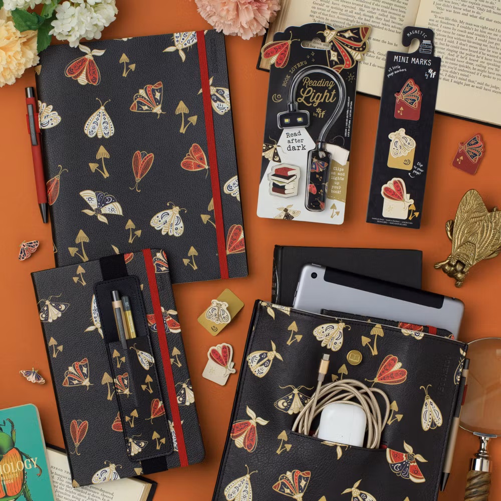 Dark Moth Stationery Display