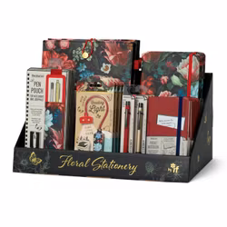 Floral Stationery Display
