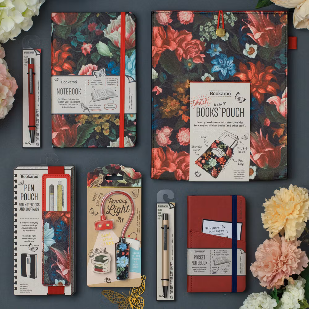 Floral Stationery Display