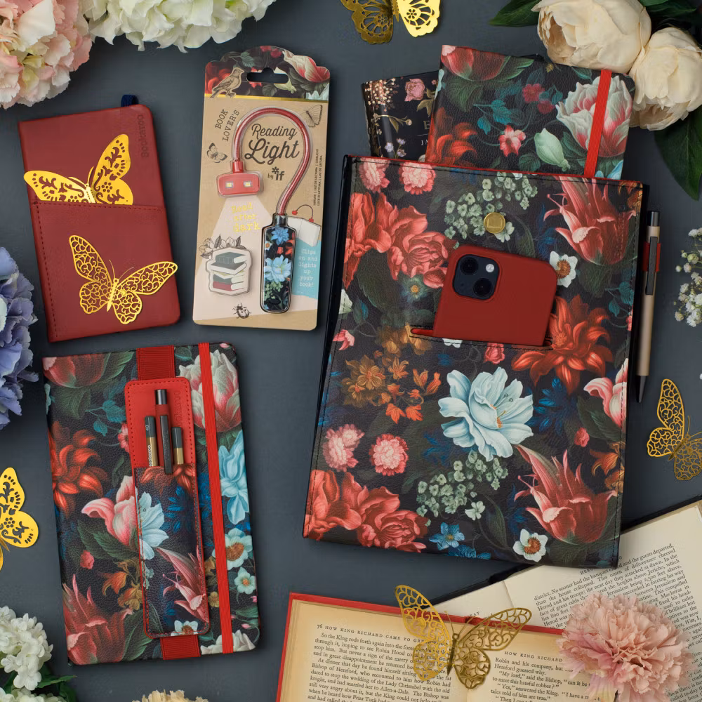 Floral Stationery Display