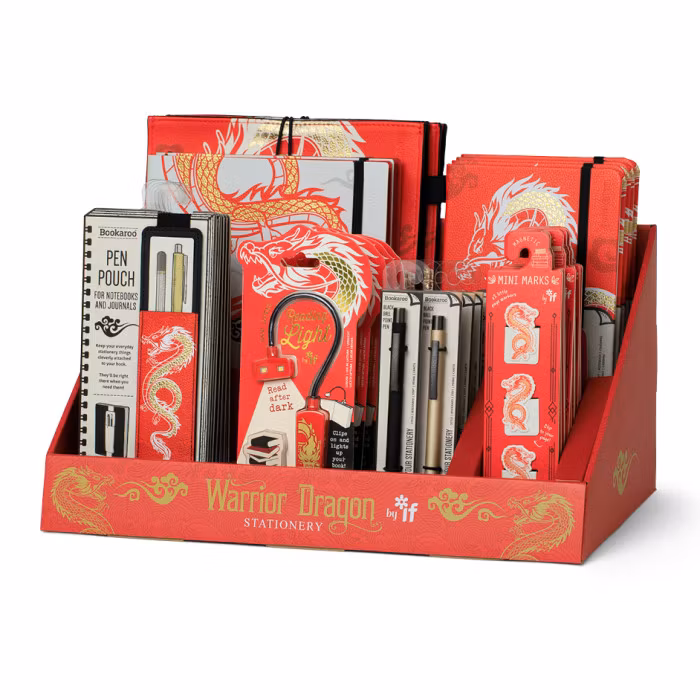 Warrior Dragon Stationery Display