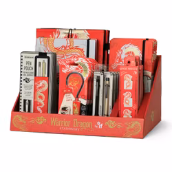 Warrior Dragon Stationery Display