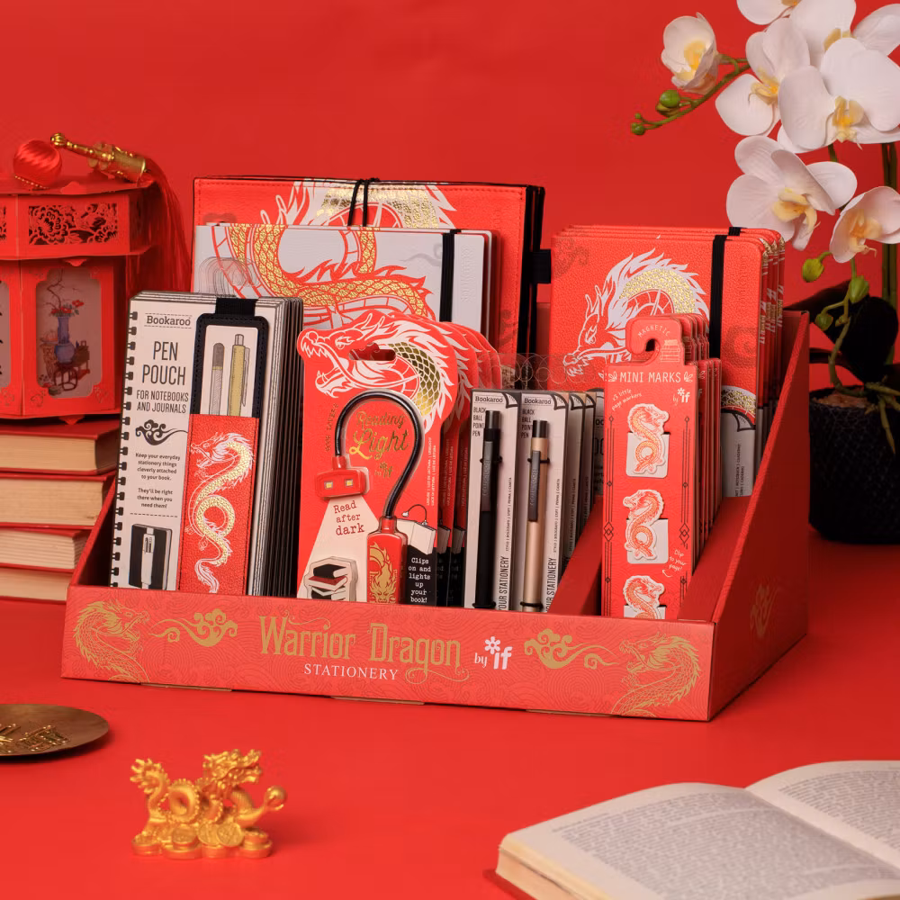 Warrior Dragon Stationery Display