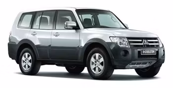 Window tint Mitsubishi Pajero LWB