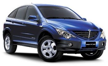 Window tint Ssangyong Actyon