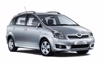 Window tint Toyota Corolla Verso