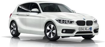 Window tint BMW 1-series 5-d