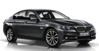 Window tint BMW 5-series saloon