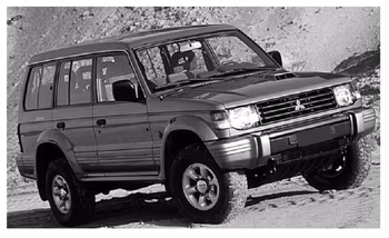 Window tint Mitsubishi Pajero Shogun