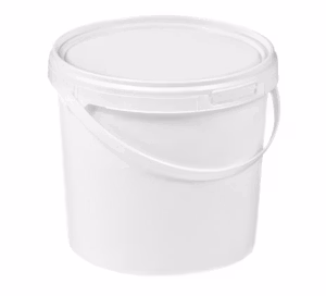 Plast hink 2,5L med lock