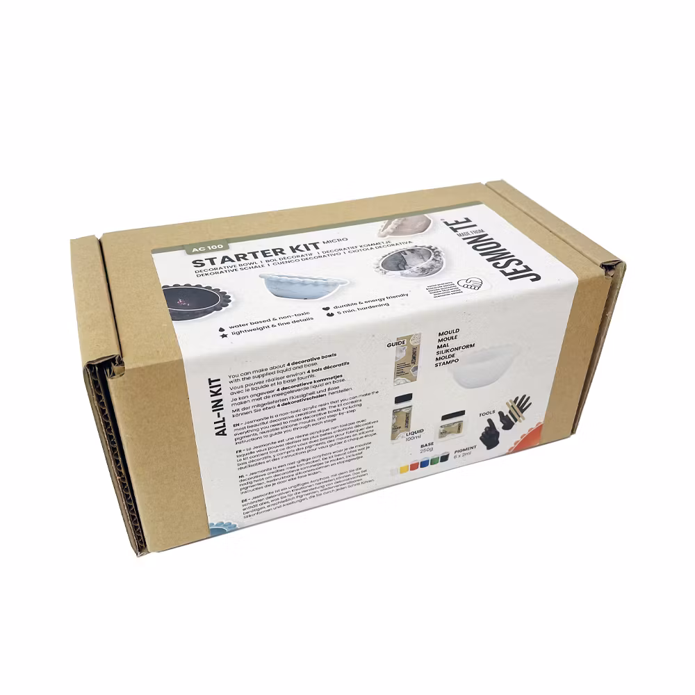 Jesmonite AC100 Start kit - Skål testa Jesmonite AC100 med ett startkit