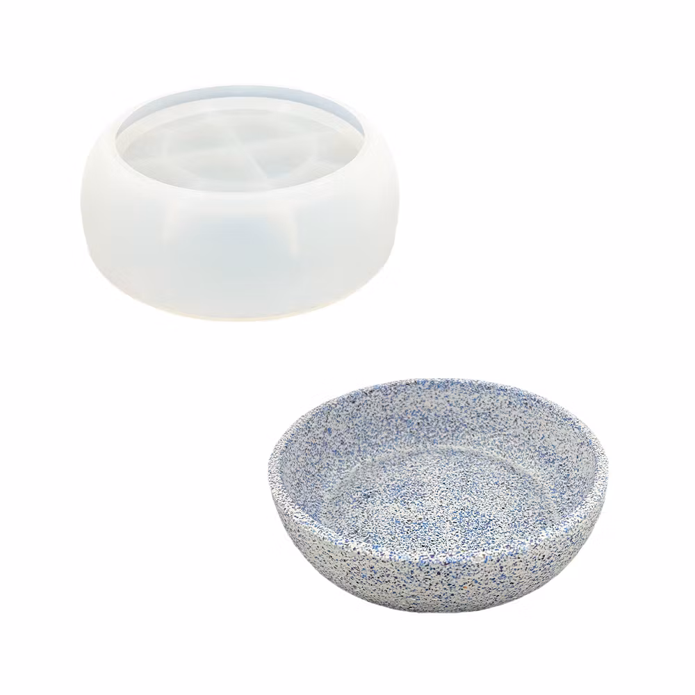 Silikonform till Jesmonite eller resin stor skål