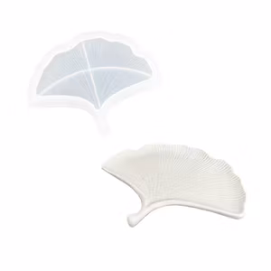 Silikonform Ginko blad