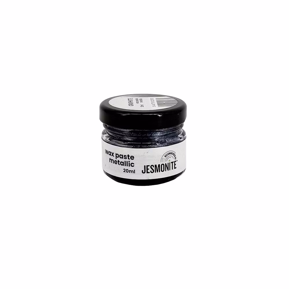 Jesmonite Wax Paste Metallic 20 ml – Graphite
