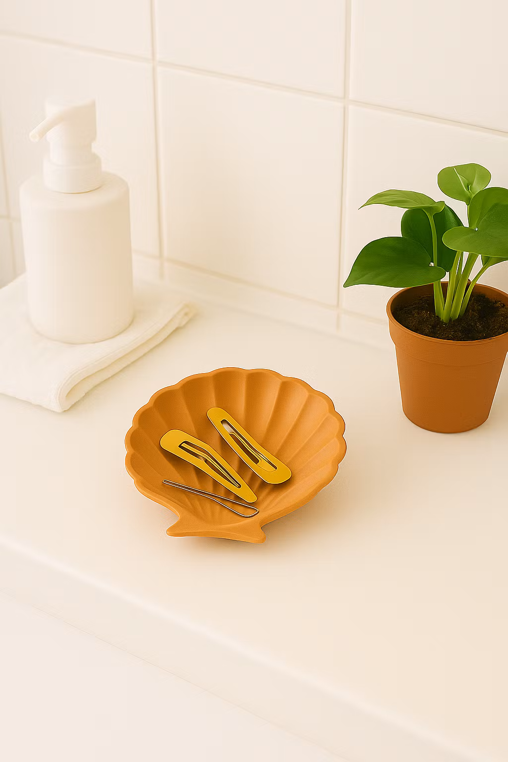 silikon form Jesmonite snäckskal