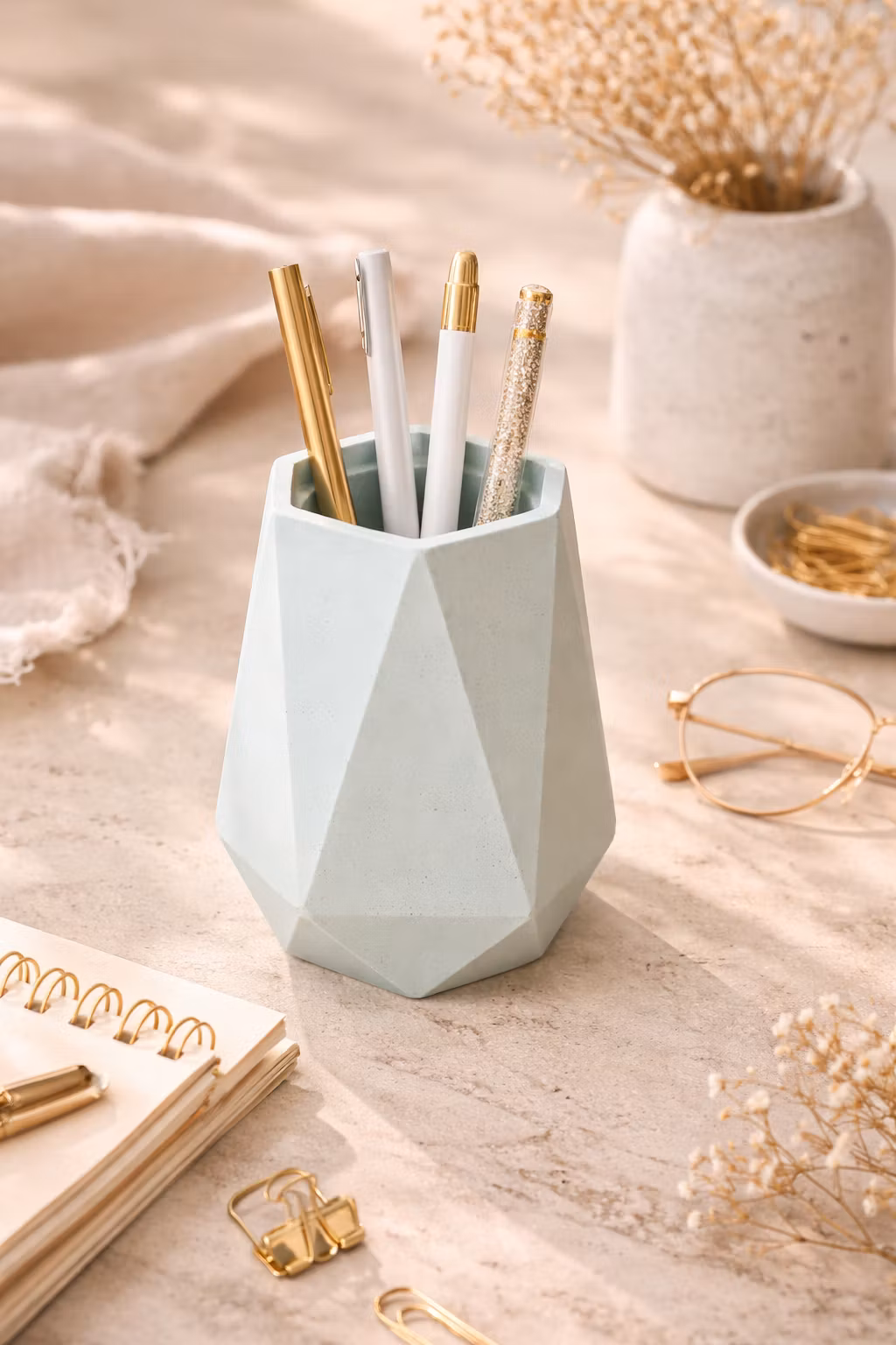 Silikonform facetterad Vas