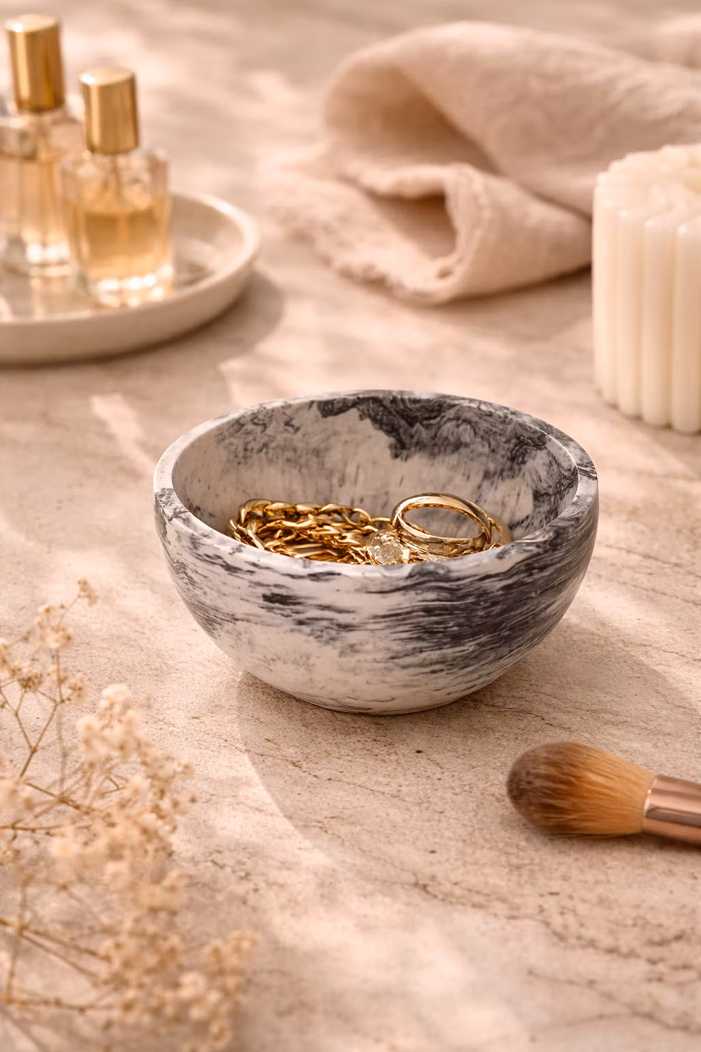 Silikonform liten rund skål