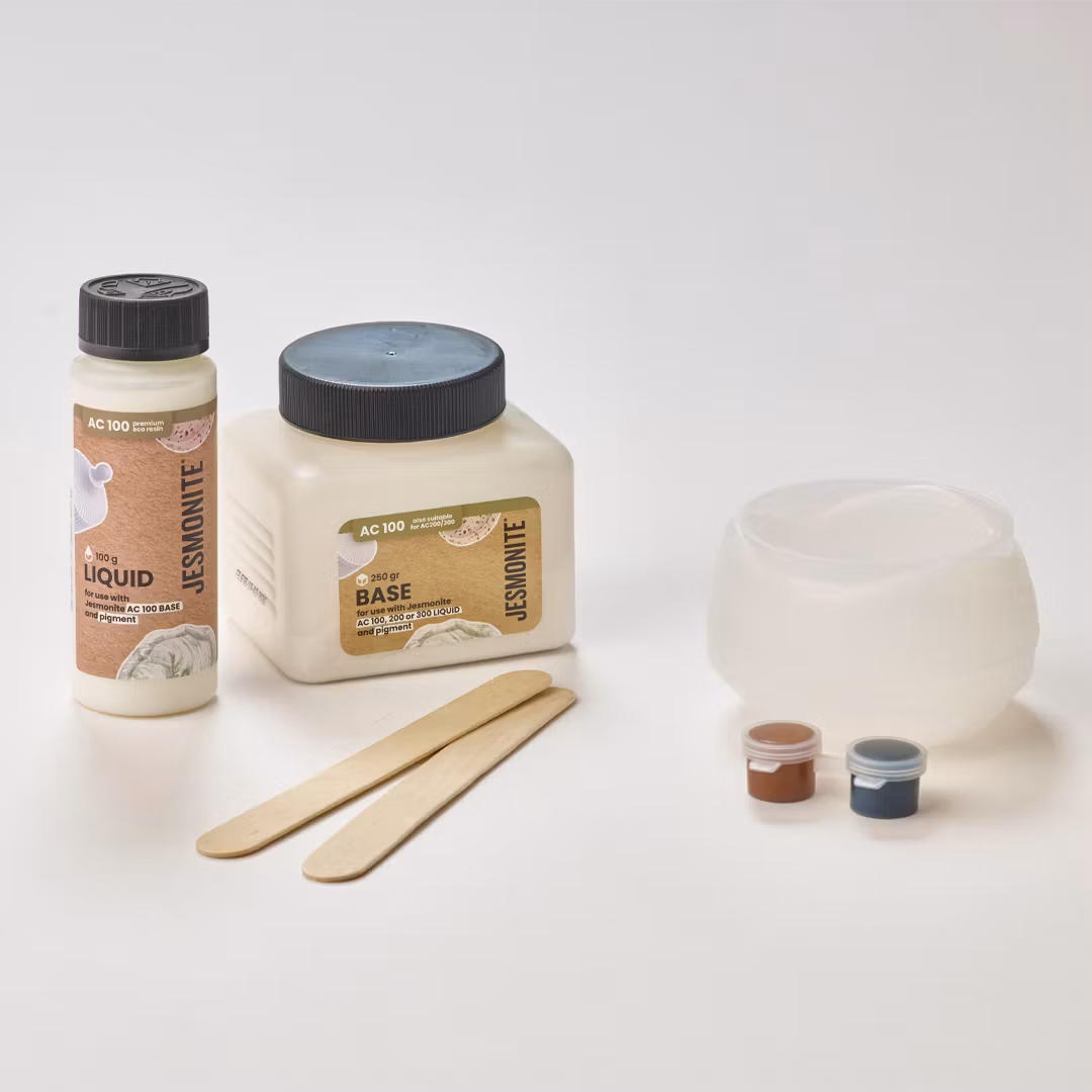 Jesmonite® Startkit – Gjut en vågformad skål